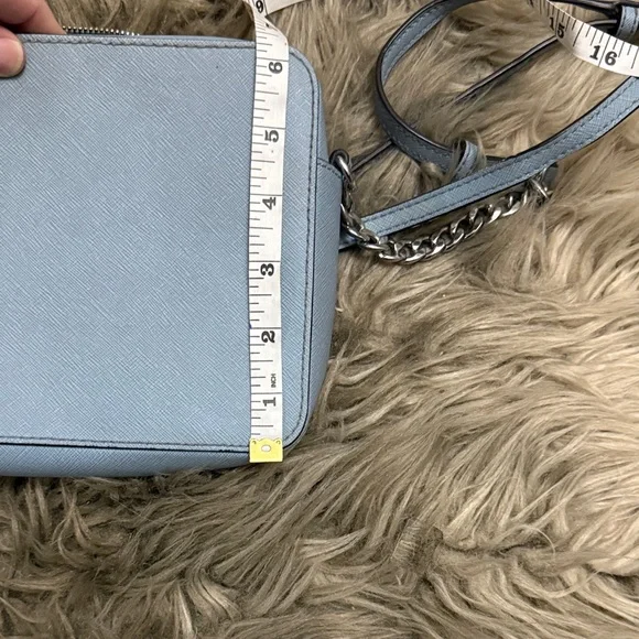 Michael Kors Sky Blue Crossbody Bag - Picture 14 of 15